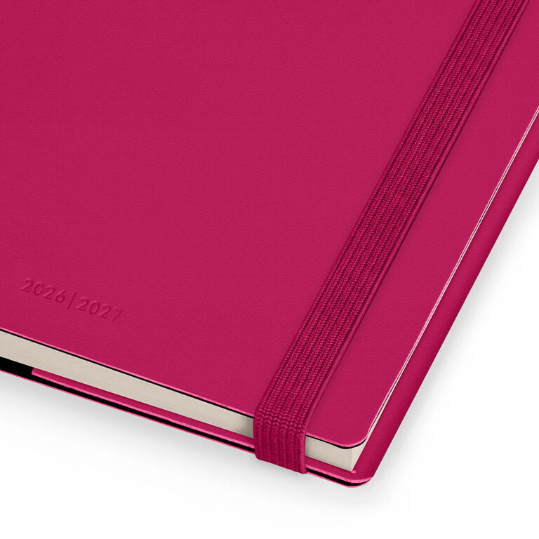16-Month Medium Weekly Diary for 2026/2027 - Raspberry Jam