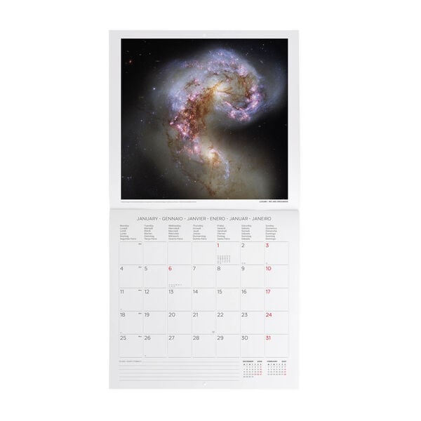 Calendario da Parete 2027 - 30 x 29 cm - Beyond Infinity