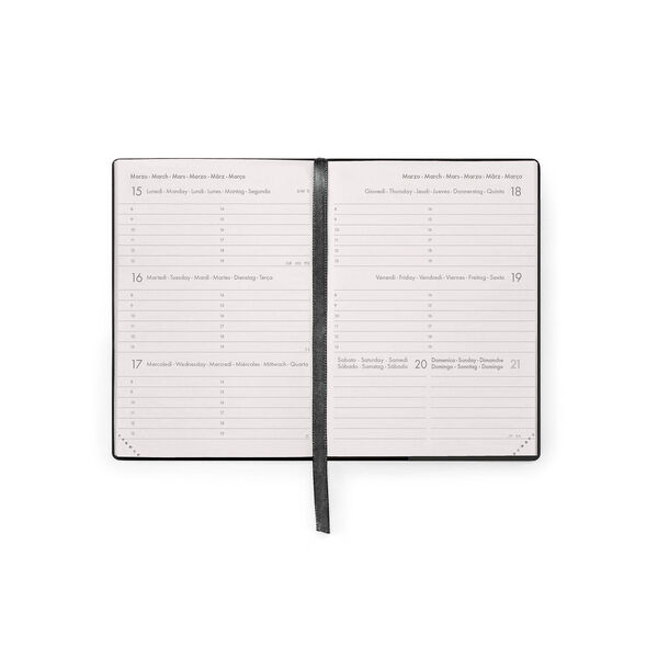 Terminplaner für 12 Monate Wochenübersicht Small 2027 - Black Suit Terminplaner für 12 Monate Wochenübersicht Small 2027 - Black Suit