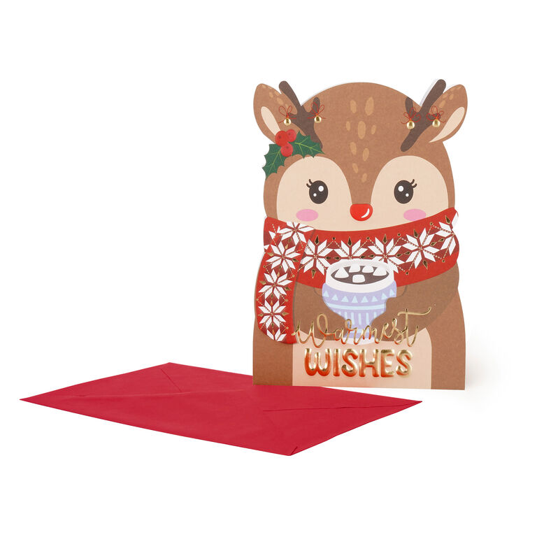 Biglietto Auguri Natale - Hot Cocoa - Greeting Card