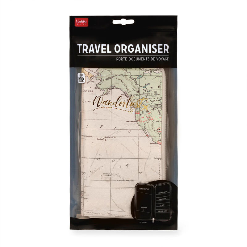 Travel Organizer - Rfid Blocking TRAVEL