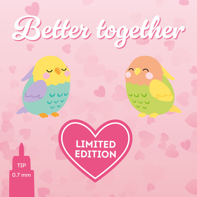 Set mit 2 Löschbaren Gelstiften - Better Together - Erasable Pen