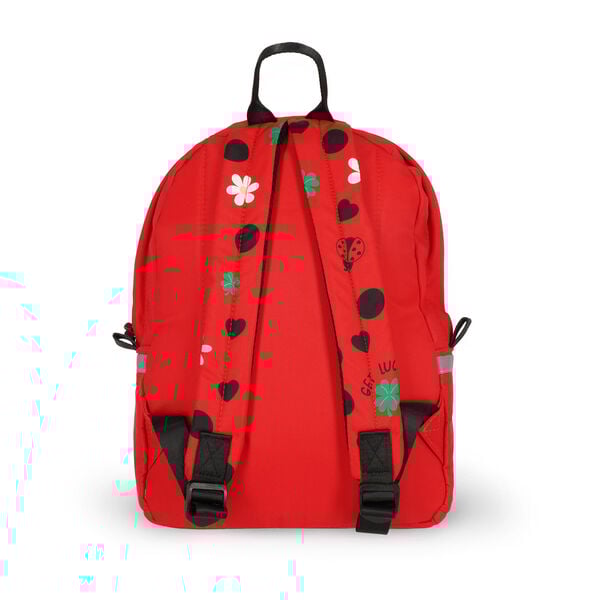 2-in-1 Ladybug Backpack with Removable Front Pocket - So Cute!