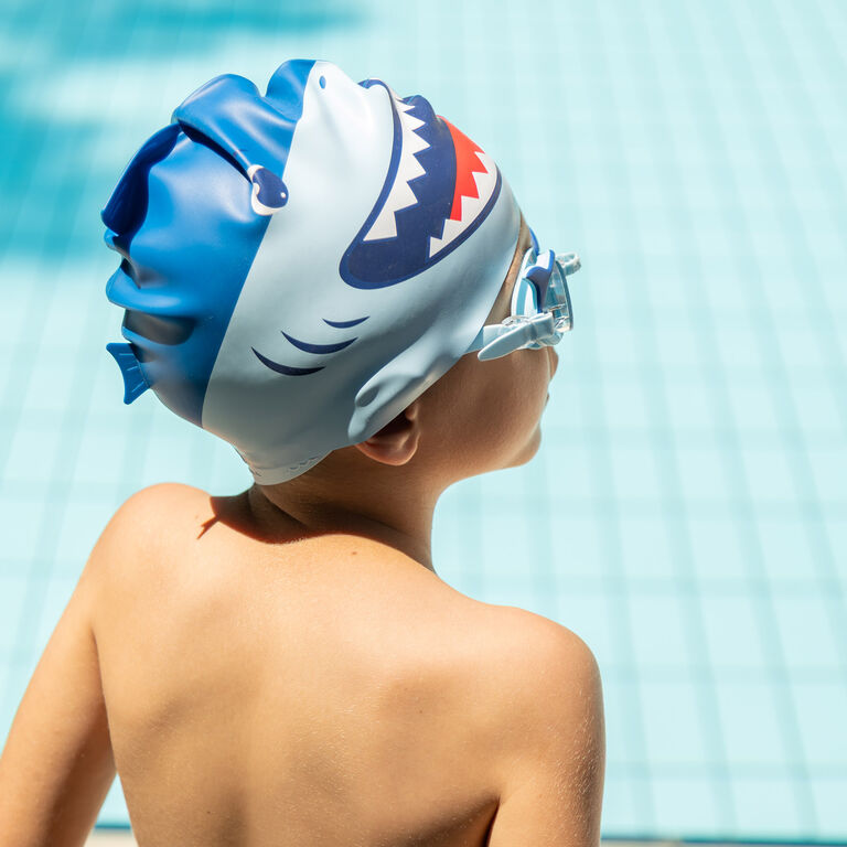 Shark Swimming Cap - Too Cool for the Pool Shark Swimming Cap - Too Cool for the Pool