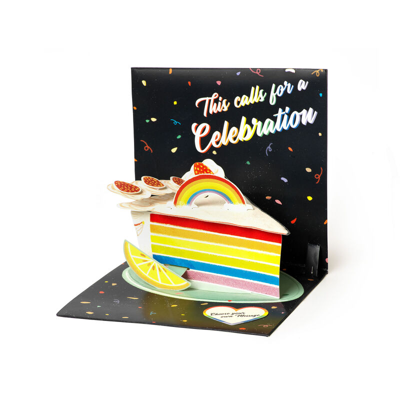 Pop Up Greeting Card - Happy Birthday - Large, , zoo