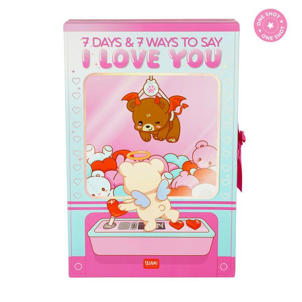 Box with 7 Surprises - 7 Days & 7 Ways to Say I Love You