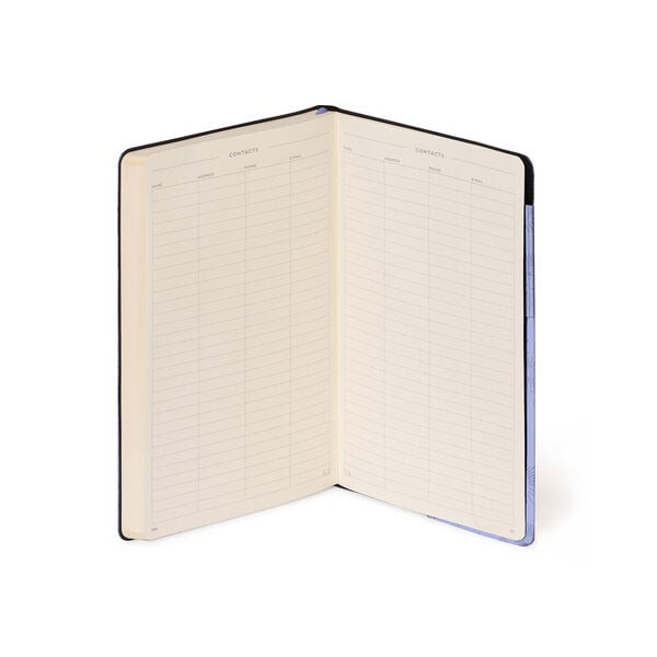 Notebook with Blank Pages and Monochrome Soft Cover - Cosmic Lilac - My Notebook