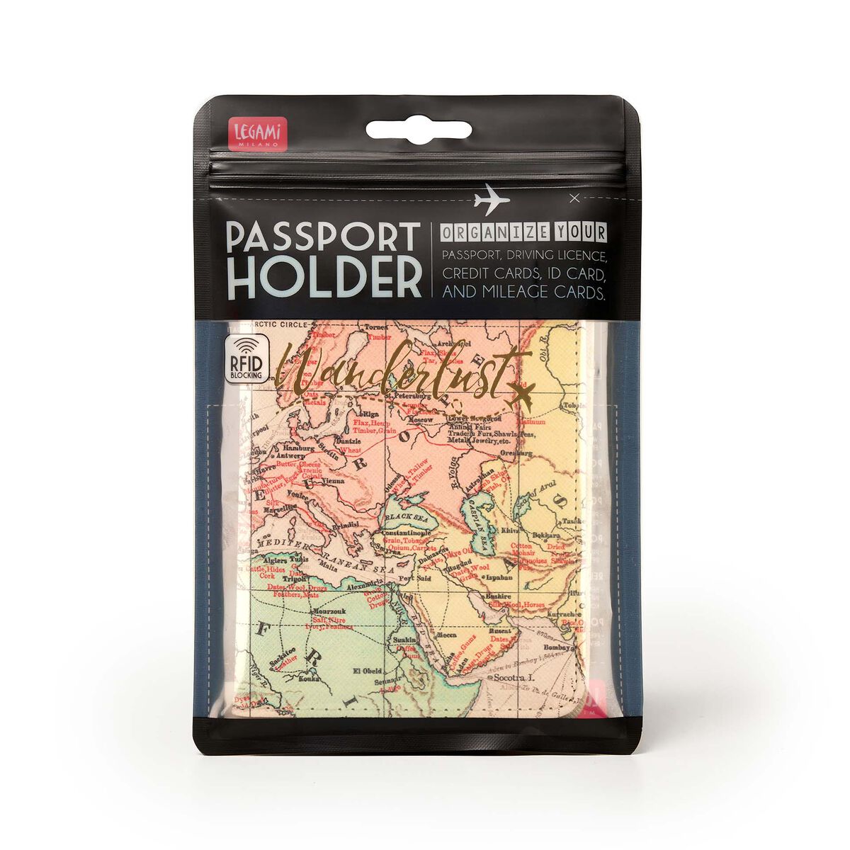 Porta Passaporto - Passport Holder TRAVEL