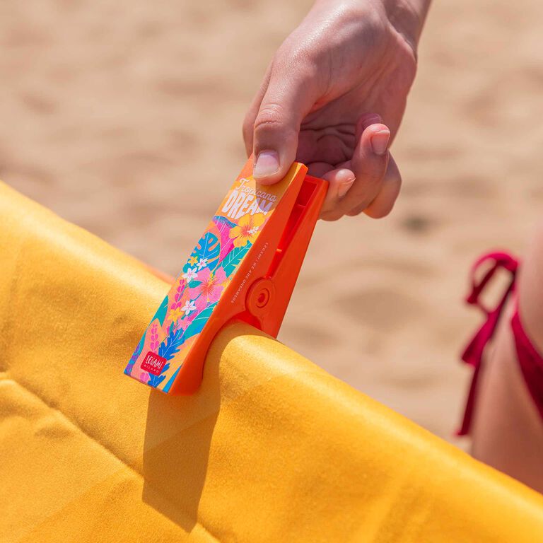 Set di 2 Mollette Ferma Telo Mare - Tropicana Dream - Beach Towel Clips