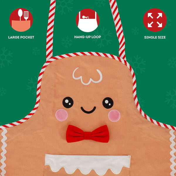 Tablier de Cuisine de Noël Gingerbread - Super Chef Tablier de Cuisine de Noël Gingerbread - Super Chef