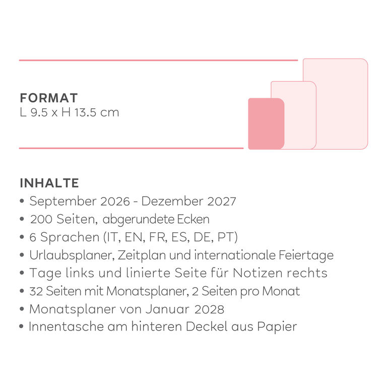Foto-Wochenplaner 2026/2027 für 16 Monate - Flowers - Mit Notizbuch Foto-Wochenplaner 2026/2027 für 16 Monate - Flowers - Mit Notizbuch