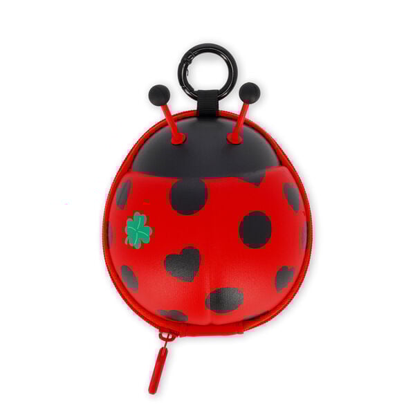 Ladybug Coin Purse with Key Ring - So Cute!