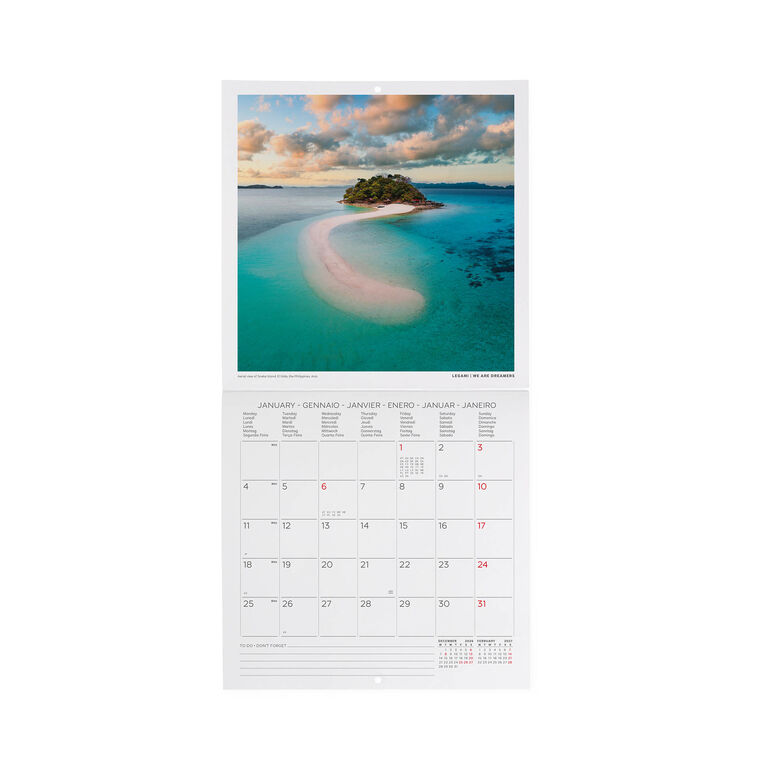 Calendario da Parete 2027 - 18 x 18 cm - Vitamin Sea Calendario da Parete 2027 - 18 x 18 cm - Vitamin Sea