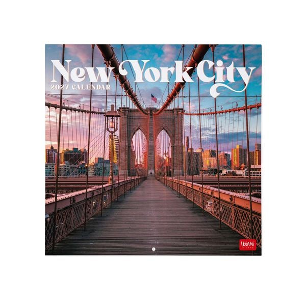 Calendario da Parete 2027 - 30 x 29 cm - New York