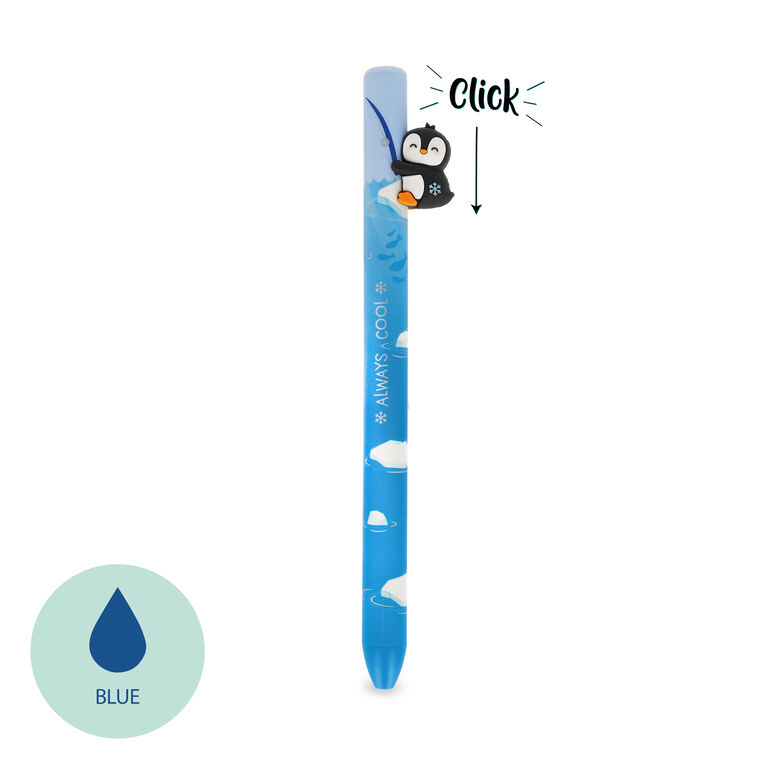 Retractable Ballpoint Penguin "Always Cool"- Free Hugs Retractable Ballpoint Penguin "Always Cool"- Free Hugs