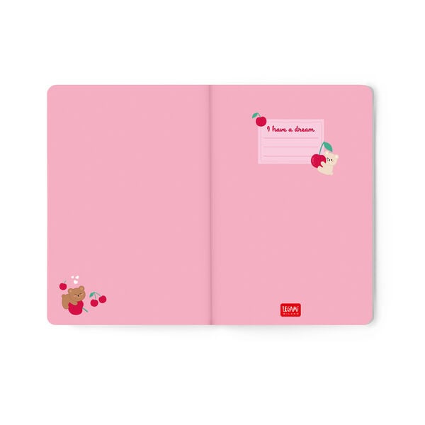 Agenda Semanal Fotográfica 2026/2027 16 Meses - Teddy Bear Pink - Medium