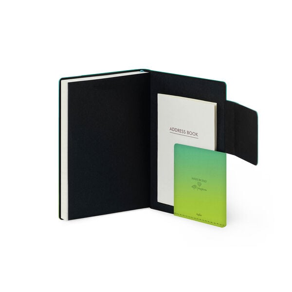 Agenda Semanal 2026/2027 16 Meses - Shades of Green - Small Con Libreta