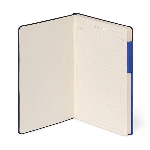 Taccuino con Fogli Bianchi e Copertina Morbida Monocolore - Eclectic Blue - My Notebook Taccuino con Fogli Bianchi e Copertina Morbida Monocolore - Eclectic Blue - My Notebook