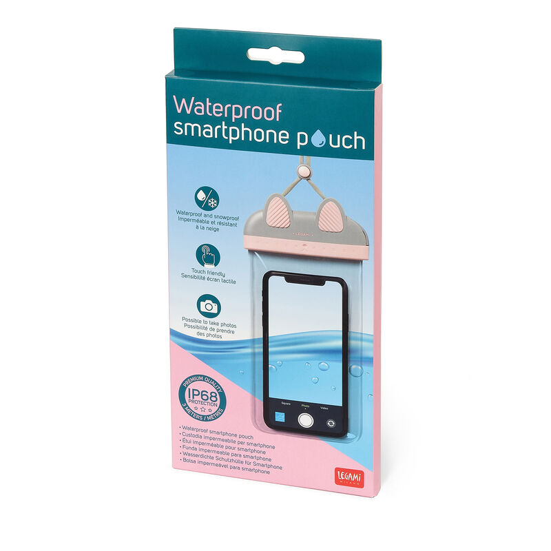Wasserdichte Schutzhülle für Smartphones KITTENS