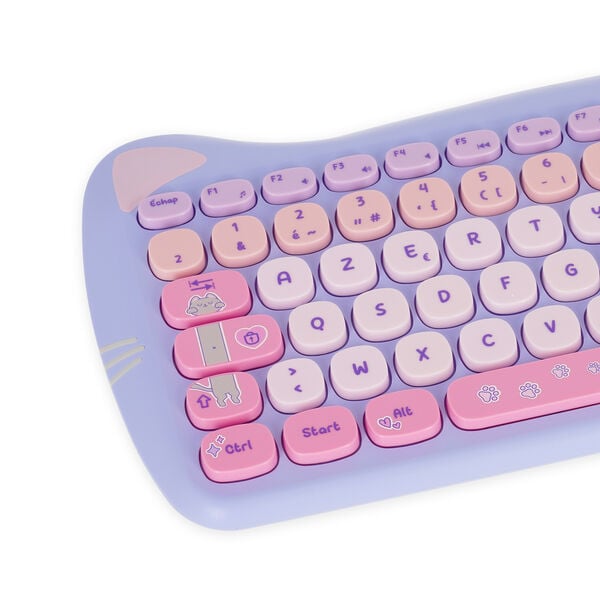 Wireless Mouse and Keyboard Set - Meow Wireless Mouse and Keyboard Set - Meow