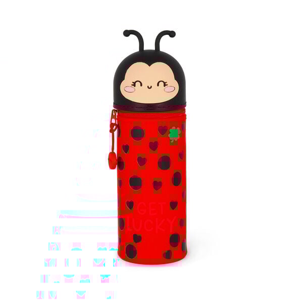 Ladybug "Get Lucky" 2-in-1 Silicone Pencil Case