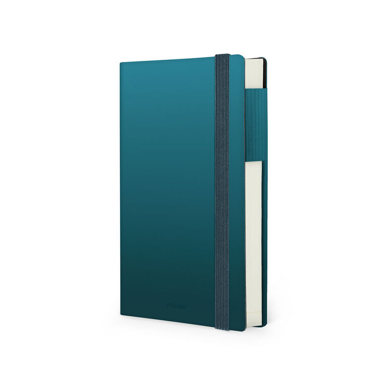 16-Month Medium Daily Diary for 2026/2027 - Deep Teal