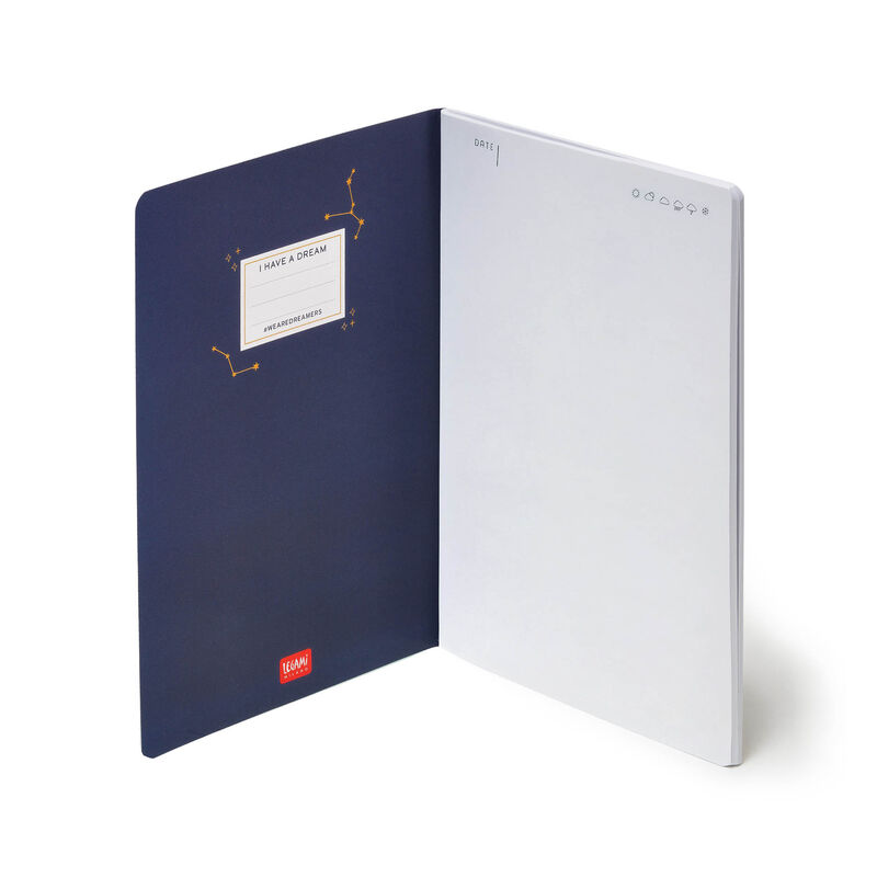 Cahier Page Blanche - Medium - Format A5 STARS