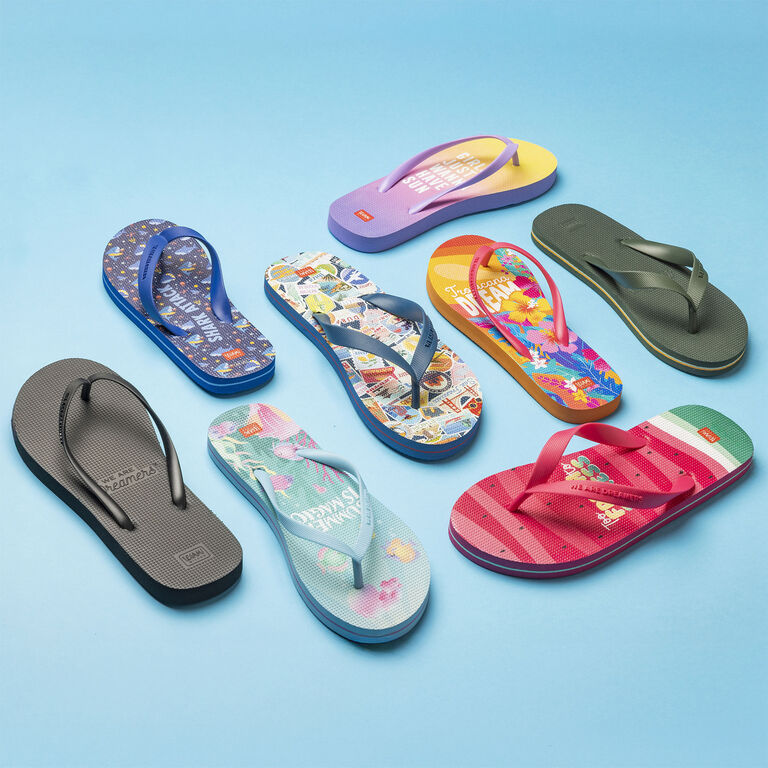 Flip Flops 44/45 Regular Black - Flip Flops