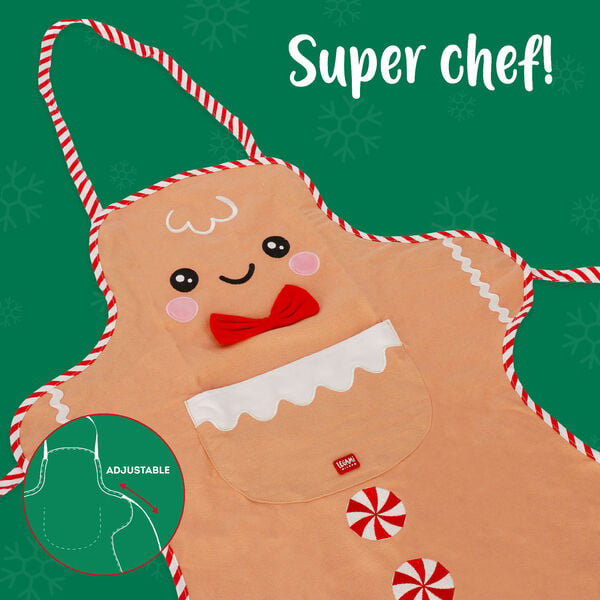 Grembiule da Cucina di Natale Gingerbread - Super Chef