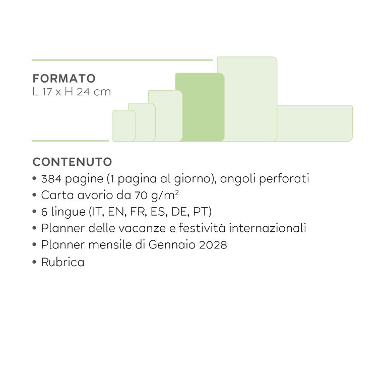Agenda 12 Mesi Giornaliera Large 2027 - Botanic Garden Agenda 12 Mesi Giornaliera Large 2027 - Botanic Garden
