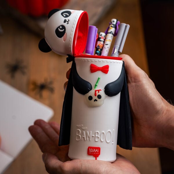 Estuche 2 en 1 de Silicona Panda «Bam-Boo» - Kawaii