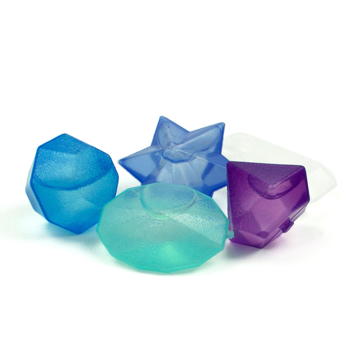 24 Cubetti Di Ghiaccio LED Luminosi Colorati - Riutilizzabili, A Contatto Con Acqua Si Accendono, Per Feste, Matrimoni E Bar