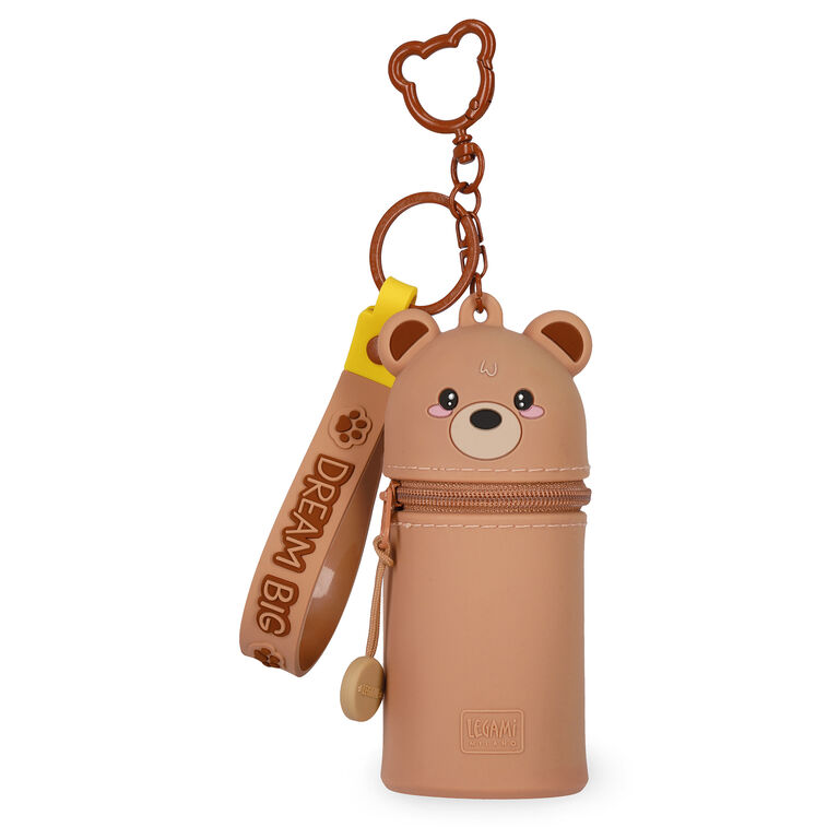 Münztasche mit Schlüsselanhänger Teddy Bear - Mini Kawaii