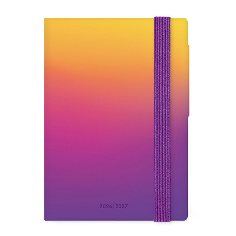 16-Month Small Daily Diary for 2026/2027 - Sunset Vibes