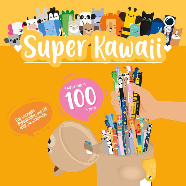 Tischstiftehalter Teddy Bear - Super Kawaii