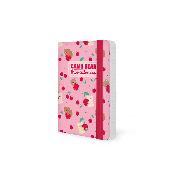 Agenda Semanal Fotográfica 2026/2027 16 Meses - Teddy Bear Pink - Small Con Libreta
