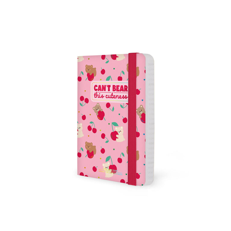 Agenda 2026/2027 Settimanale Fotografica 16 Mesi - Teddy Bear Pink - Con Notebook - Small