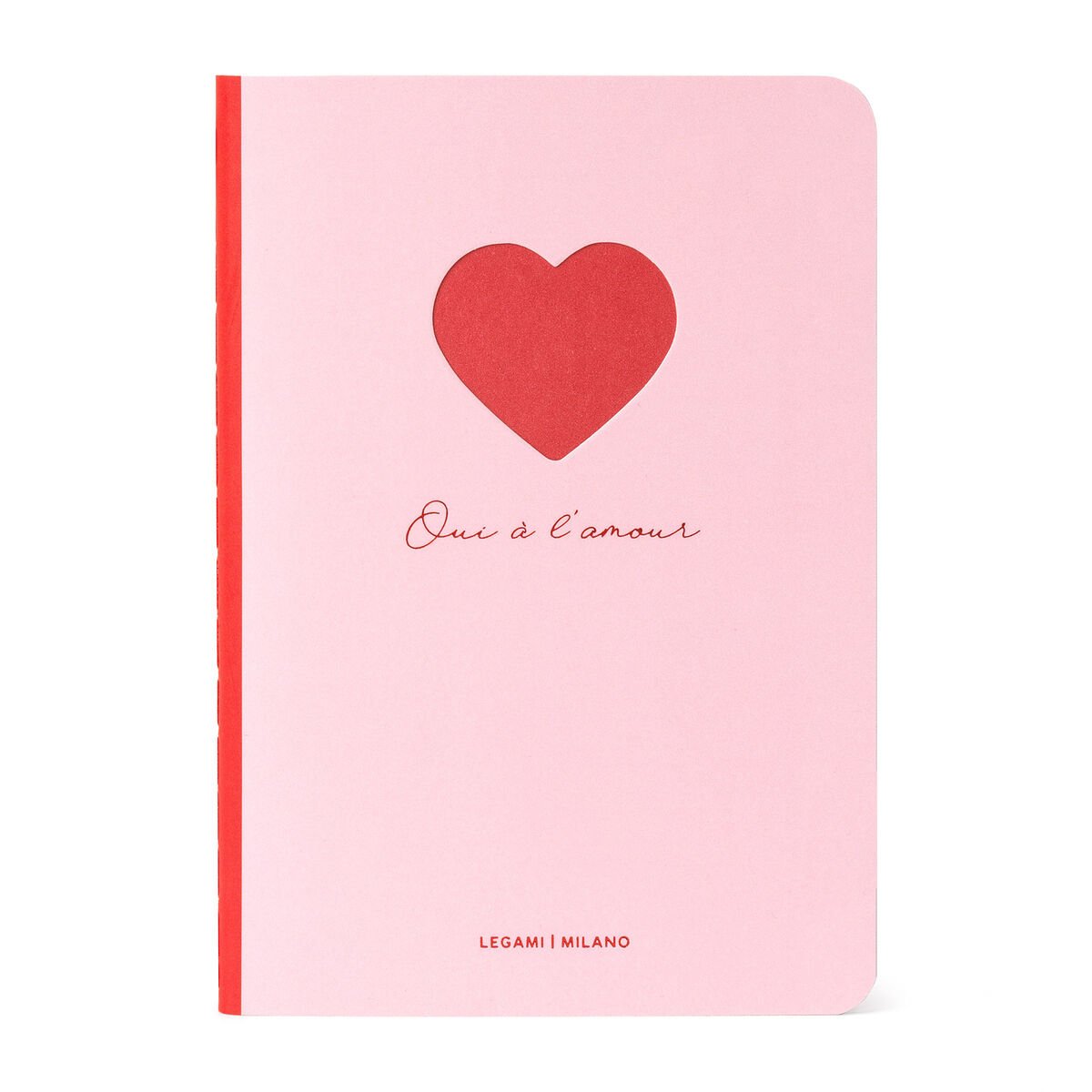 Lined Notebook with Heart A6, , zoo