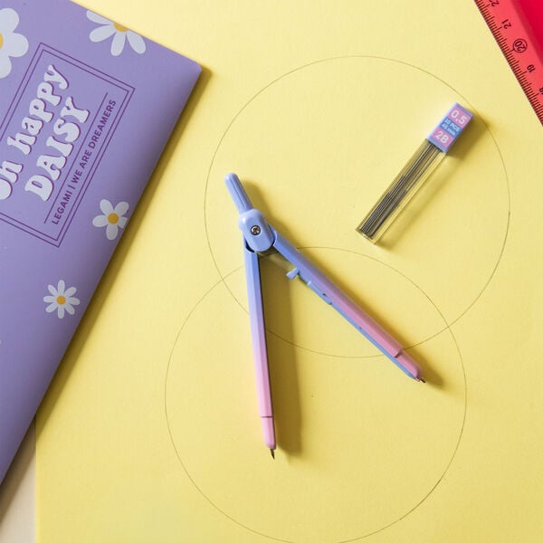 Compass with Mechanical Pencil - Meow
