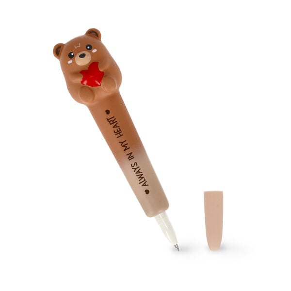 Penna Gel Antistress Teddy Bear "Always in my Heart" - Squeezies Penna Gel Antistress Teddy Bear "Always in my Heart" - Squeezies