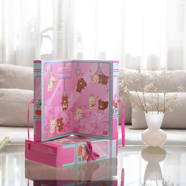 Box with 7 Surprises - 7 Days & 7 Ways to Say I Love You