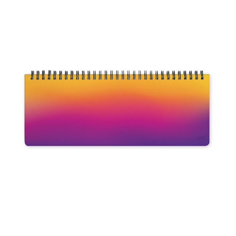 13-Month Desk Planner 2027 - Sunset Vibes