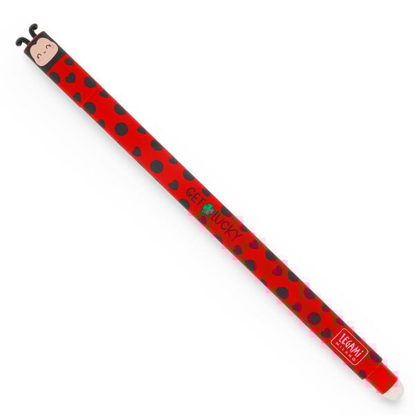 "Get Lucky" Ladybug  Erasable Gel Pen - Erasable Pen
