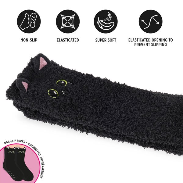 Non-Slip Kitty Socks for Kids - It's a Match!