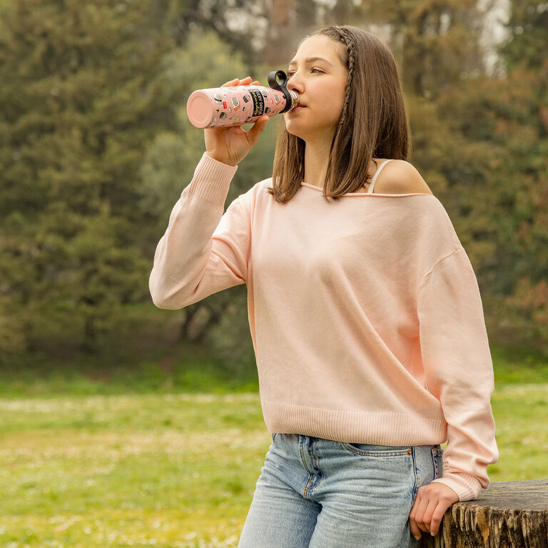 500 ml Vacuum Bottle - Sushi Cat - Hot & Cold