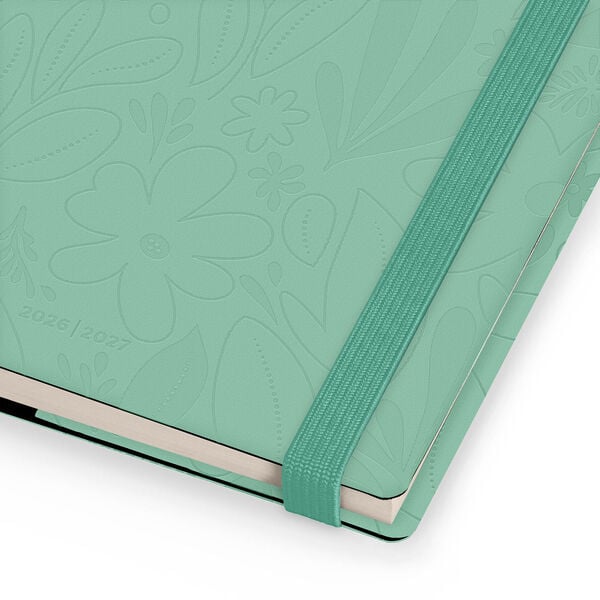 Agenda Semanal 2026/2027 16 Meses - Botanic Garden - Small Con Libreta