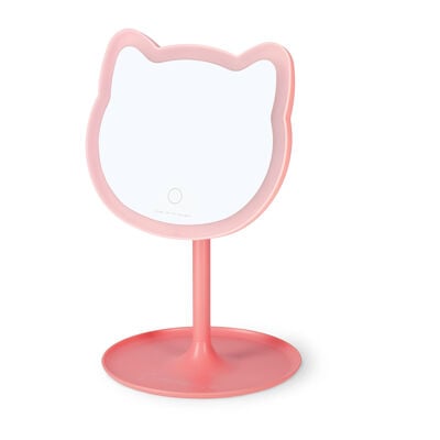 Make-up Mirror with Light - You Look Purrfect!