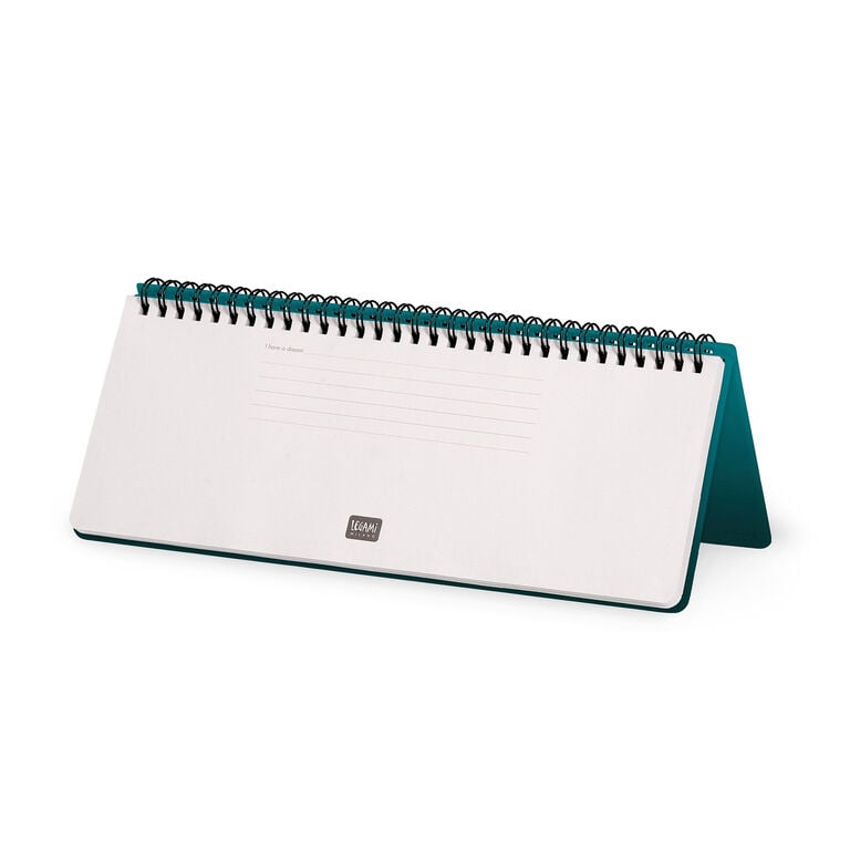 13-Month Desk Planner 2027 - Deep Teal