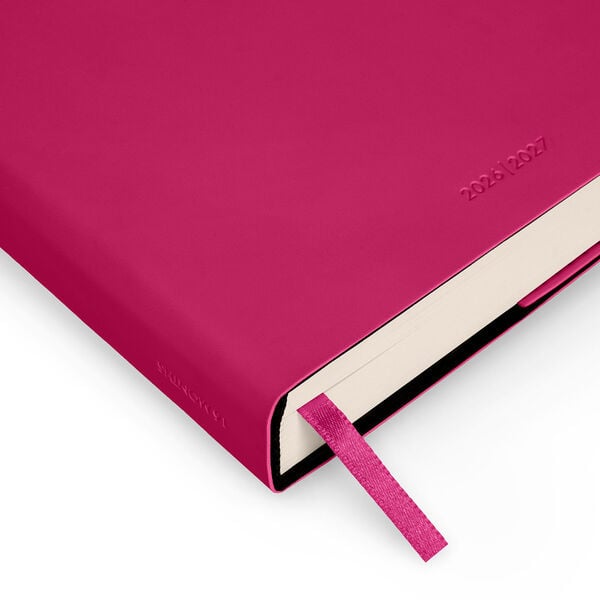Agenda Diaria 2026/2027 16 Meses - Raspberry Jam - Medium