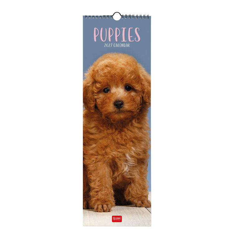 Calendario da Parete 2027 - 16 x 49 cm - Puppies Calendario da Parete 2027 - 16 x 49 cm - Puppies